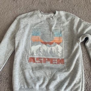 Womens aspen crewneck sweatshirt